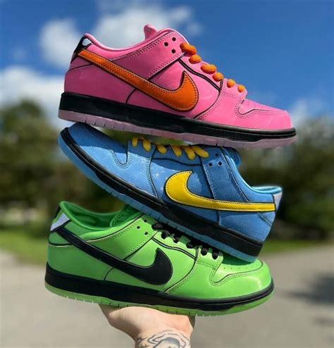 powerpuff nike dunks|nike sb powerpuff girls.